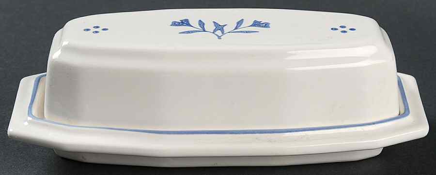 Perennials (Cottage Collection) 1/4 Lb Covered Butter by Pfaltzgraff-1