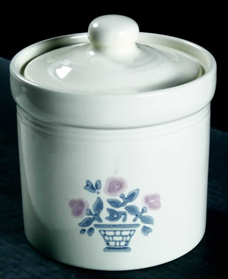 Perennials (Serendipity Collection) Medium Canister & Lid by Pfaltzgraff-1