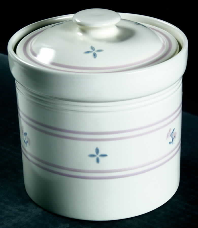 Perennials (Serendipity Collection) Medium Canister & Lid by Pfaltzgraff-1