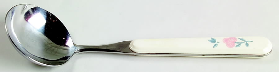 Perennials (Serendipity Collection) Gravy Ladle with Stainless Bowl by Pfaltzgraff-1