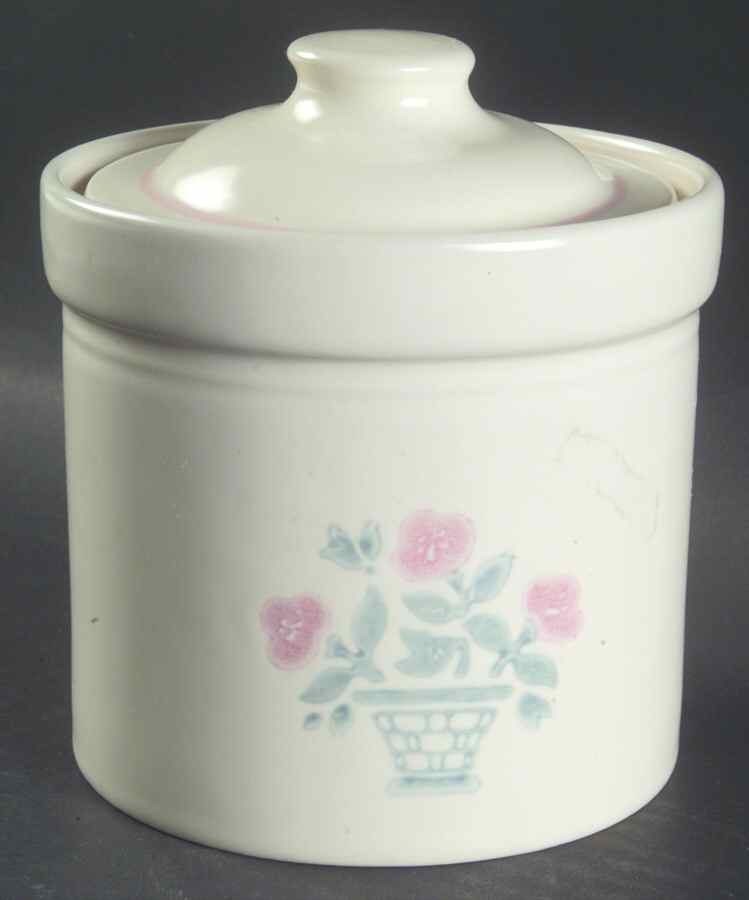 Perennials (Serendipity Collection) Small Canister & Lid by Pfaltzgraff-1