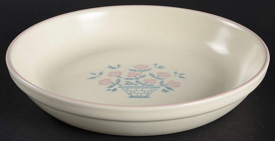 Perennials (Serendipity Collection) 9" Pie Baking Plate by Pfaltzgraff-1
