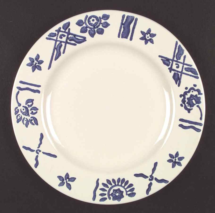 Tile Border Dinner Plate by Pfaltzgraff-1