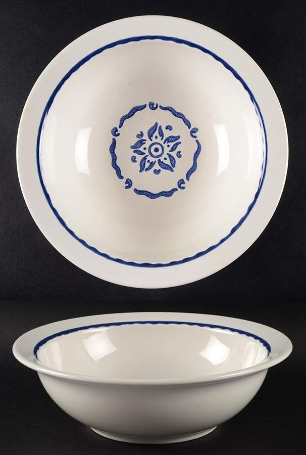 Tile Border 9" Round Vegetable Bowl by Pfaltzgraff-1