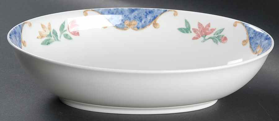 Pietra 10" Oval Vegetable Bowl by Pfaltzgraff-1