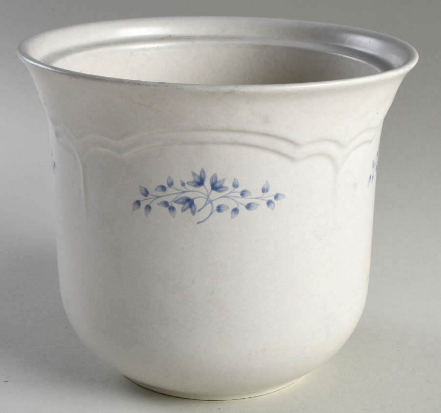 Poetry Matte Large Canister No Lid by Pfaltzgraff-1