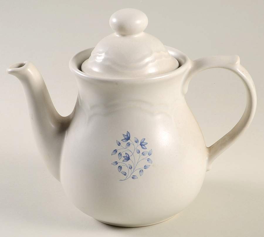Poetry Matte Teapot & Lid by Pfaltzgraff-1