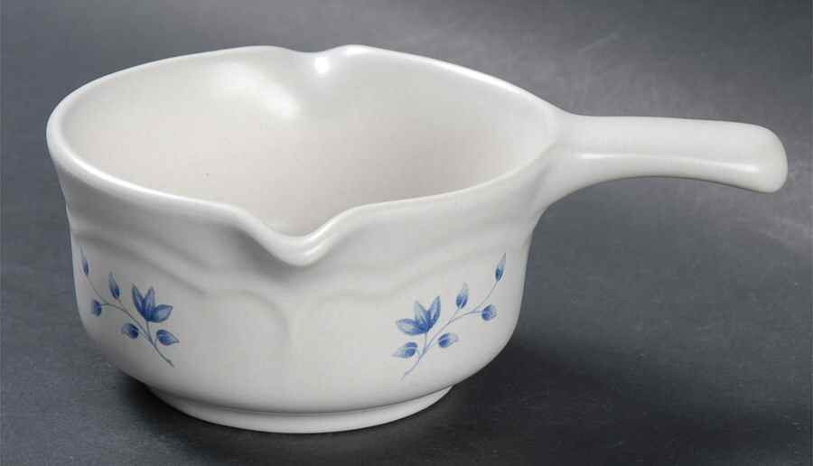 Poetry Matte Potpourri-Butter Sauce with Stand by Pfaltzgraff-1