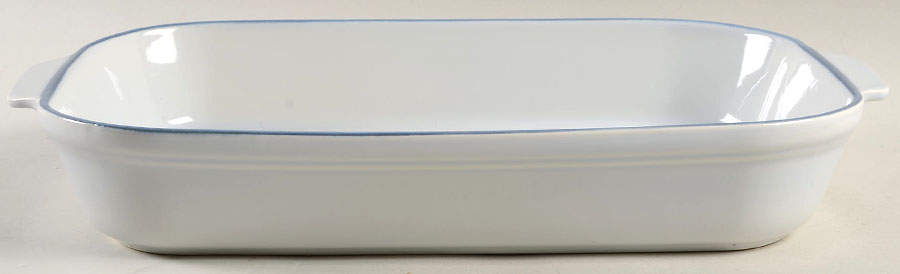 Poetry Glossy 14" Rectangular Baker by Pfaltzgraff-1