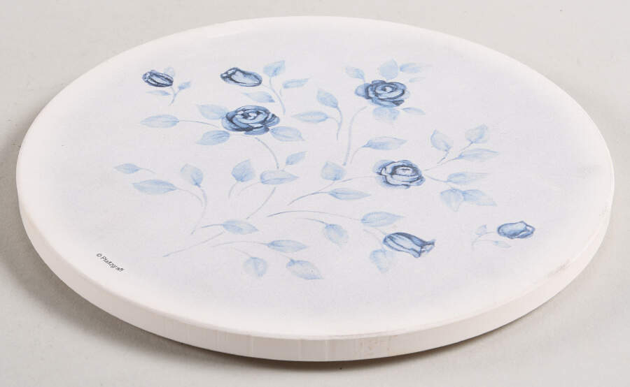 Poetry Glossy 6" Round Trivet by Pfaltzgraff-1