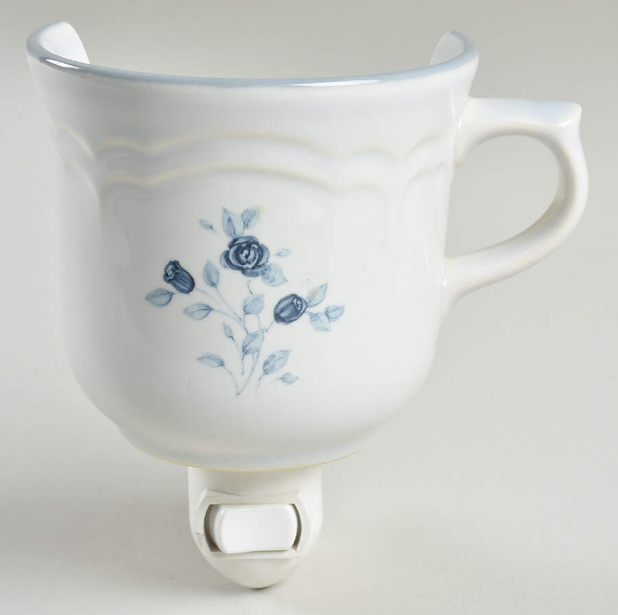Poetry Glossy 1 5/8" + cup (H) Night Light/Cup HC by Pfaltzgraff-1