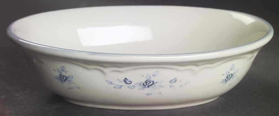 Poetry Glossy 8" Oval Vegetable Bowl by Pfaltzgraff-1