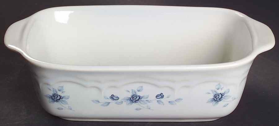 Poetry Glossy Mini Loaf Pan by Pfaltzgraff-1