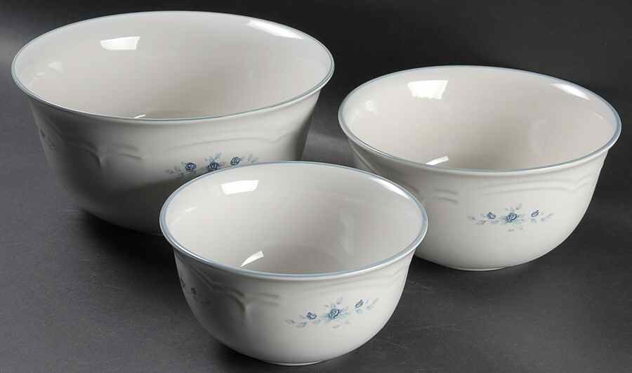 Poetry Glossy (3 Piece) Mixing Bowl Set by Pfaltzgraff-1