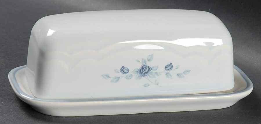 Poetry Glossy 1/4 Lb Covered Butter by Pfaltzgraff-1