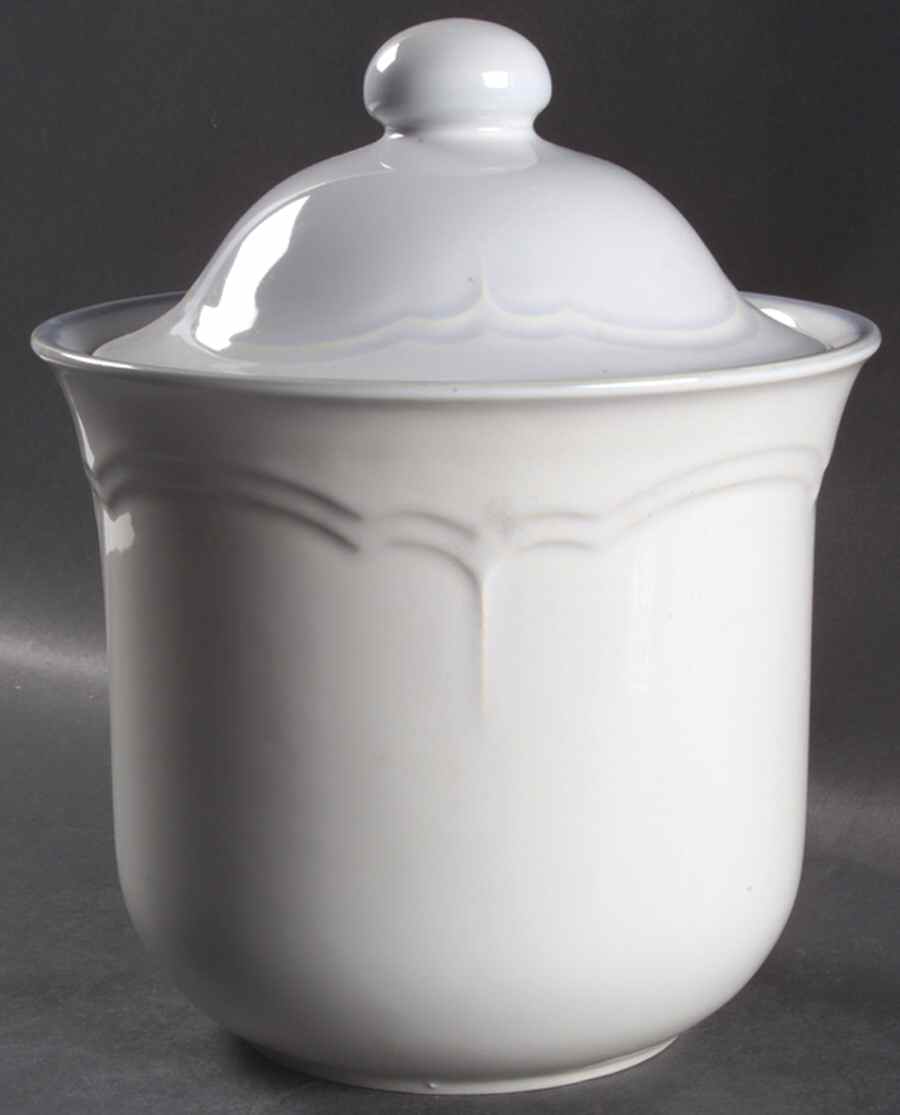 Poetry Glossy Large Canister & Lid by Pfaltzgraff-1