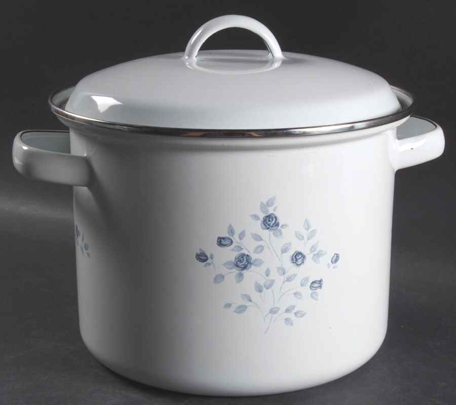 Poetry Glossy 3.5 Qt Metal Stockpot by Pfaltzgraff-1