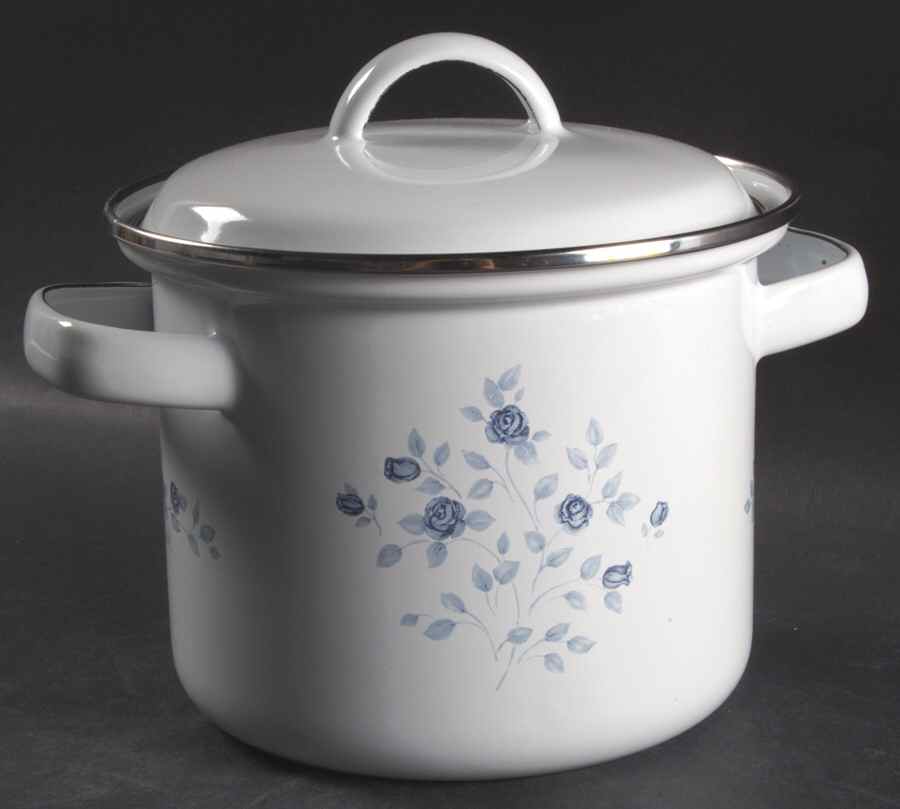 Poetry Glossy 1.5 Qt Metal Stockpot by Pfaltzgraff-1
