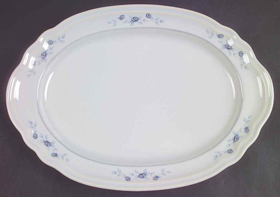 Poetry Glossy 12" Oval Steak Platter by Pfaltzgraff-1