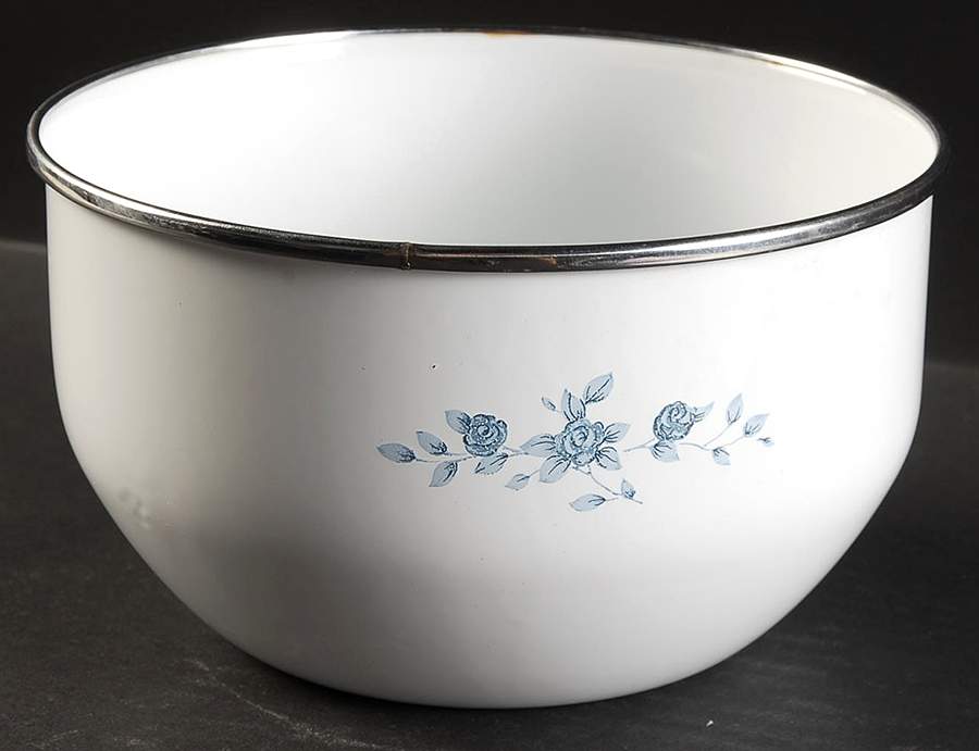 Poetry Glossy 7" Metal Bowl by Pfaltzgraff-1