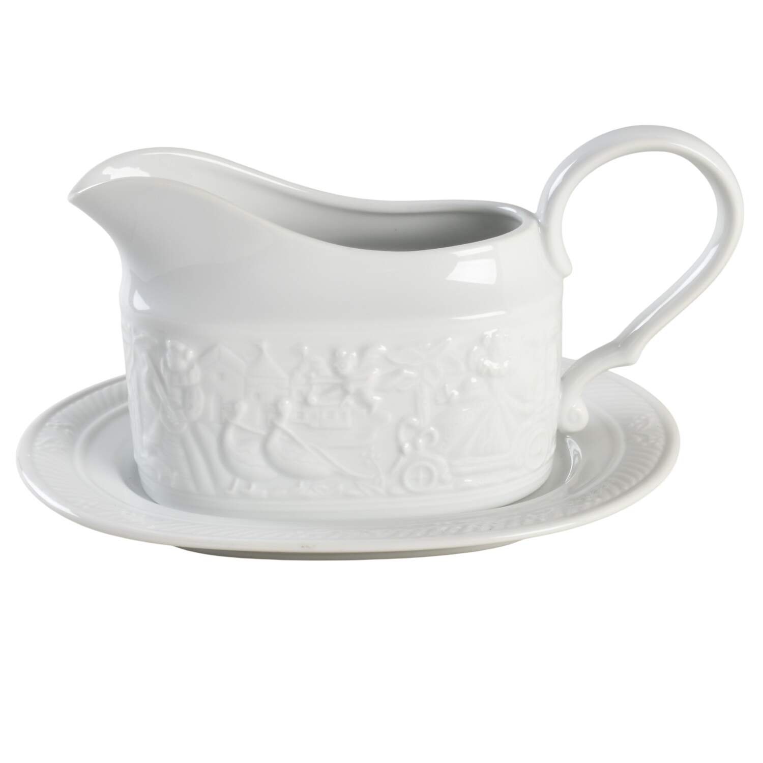 Procession Gravy Boat & Underplate by Pfaltzgraff-1