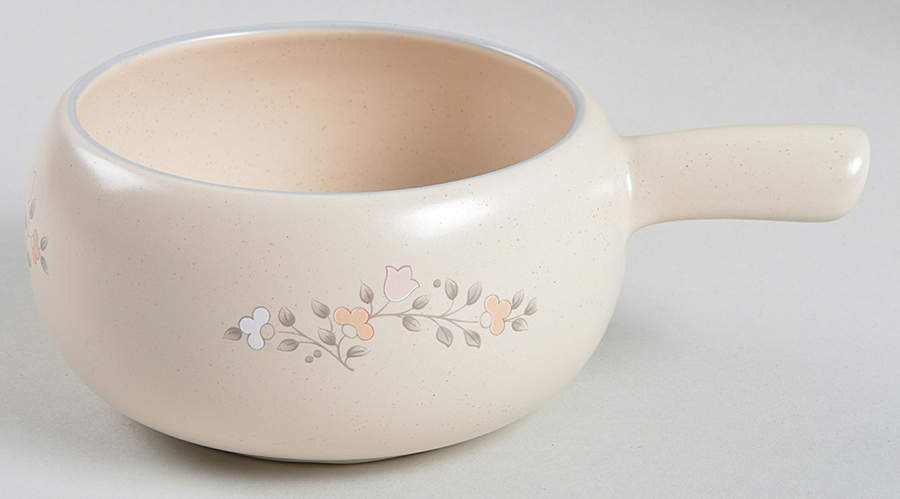 Remembrance One Stick Handled Soup/Snack Bowl (use with SNTR11) by Pfaltzgraff-1