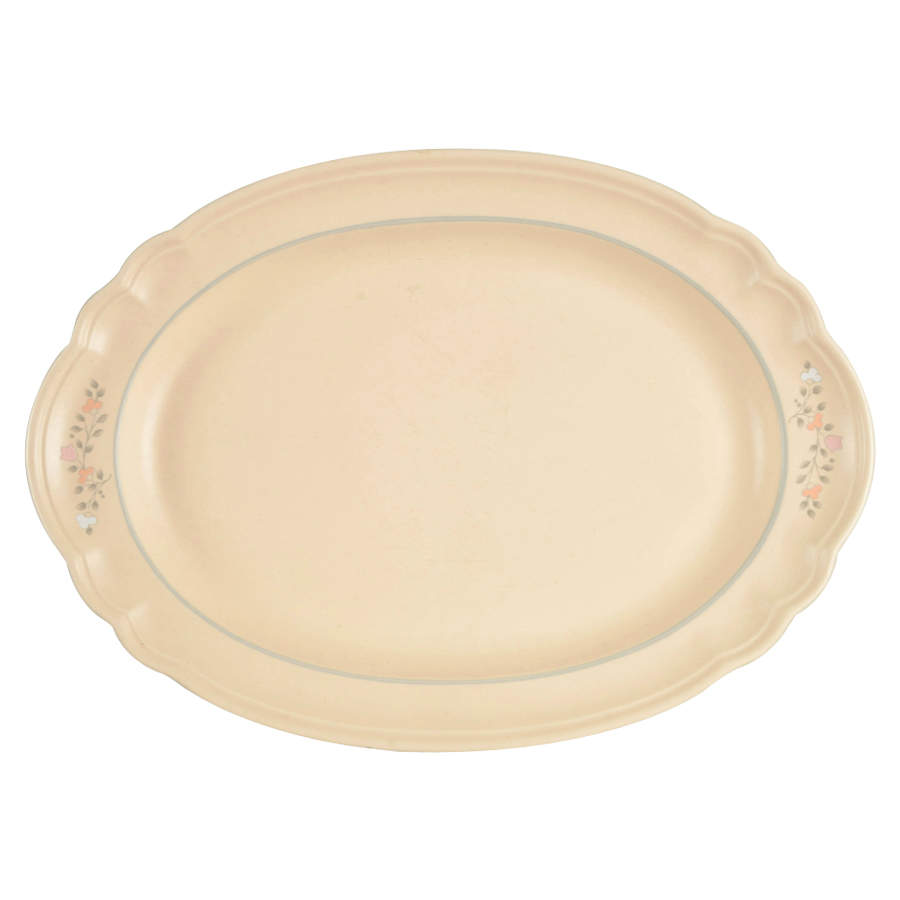 Remembrance 14" Oval Serving Platter by Pfaltzgraff-1
