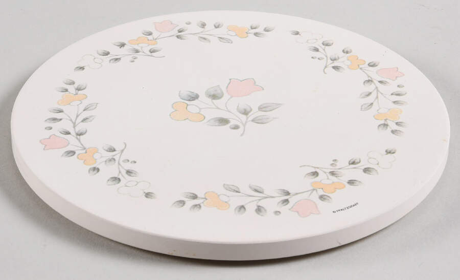 Remembrance Round Cork Back Trivet by Pfaltzgraff-1