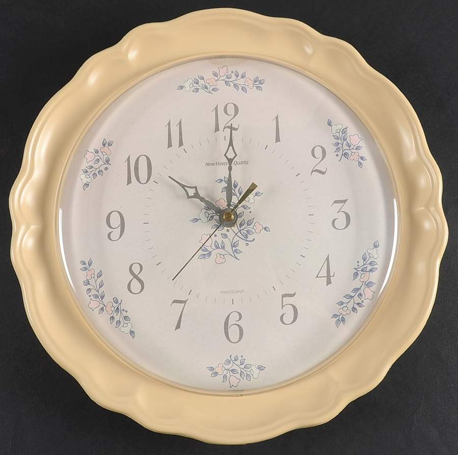 Remembrance Hanging Wall Clock by Pfaltzgraff-1