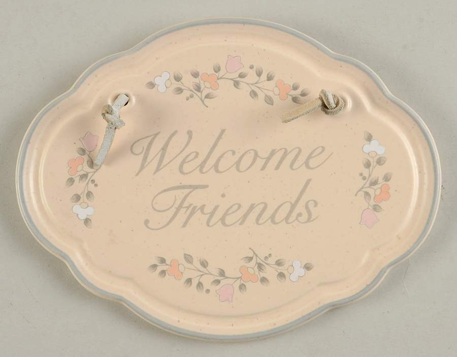 Remembrance "Welcome" Wall Plaque by Pfaltzgraff-1