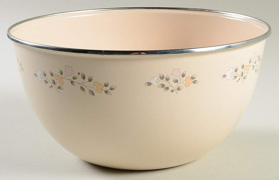 Remembrance 8 3/4" Metal Bowl by Pfaltzgraff-1