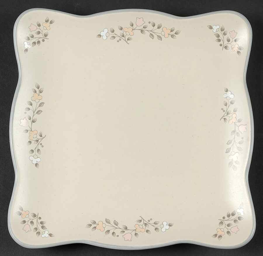 Remembrance 8" Square Buffet Plate by Pfaltzgraff-1
