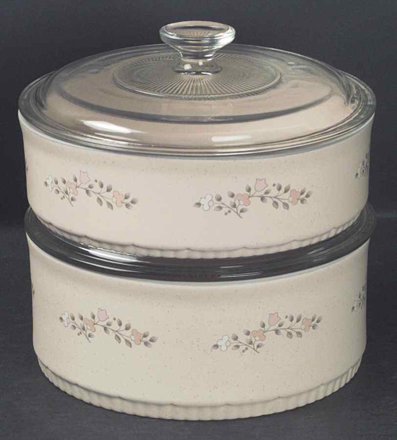 Remembrance 4-Piece Bakeware Set (2 Bakers with Lids) by Pfaltzgraff-1