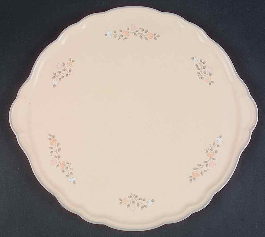 Remembrance Handled Cake Plate by Pfaltzgraff-1