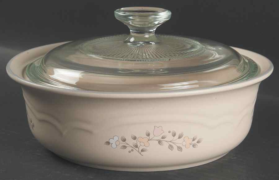 Remembrance 1 Qt Round Covered Casserole by Pfaltzgraff-1