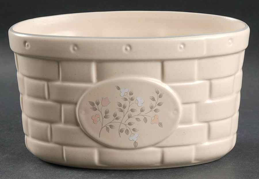 Remembrance 8" Oval Basket by Pfaltzgraff-1