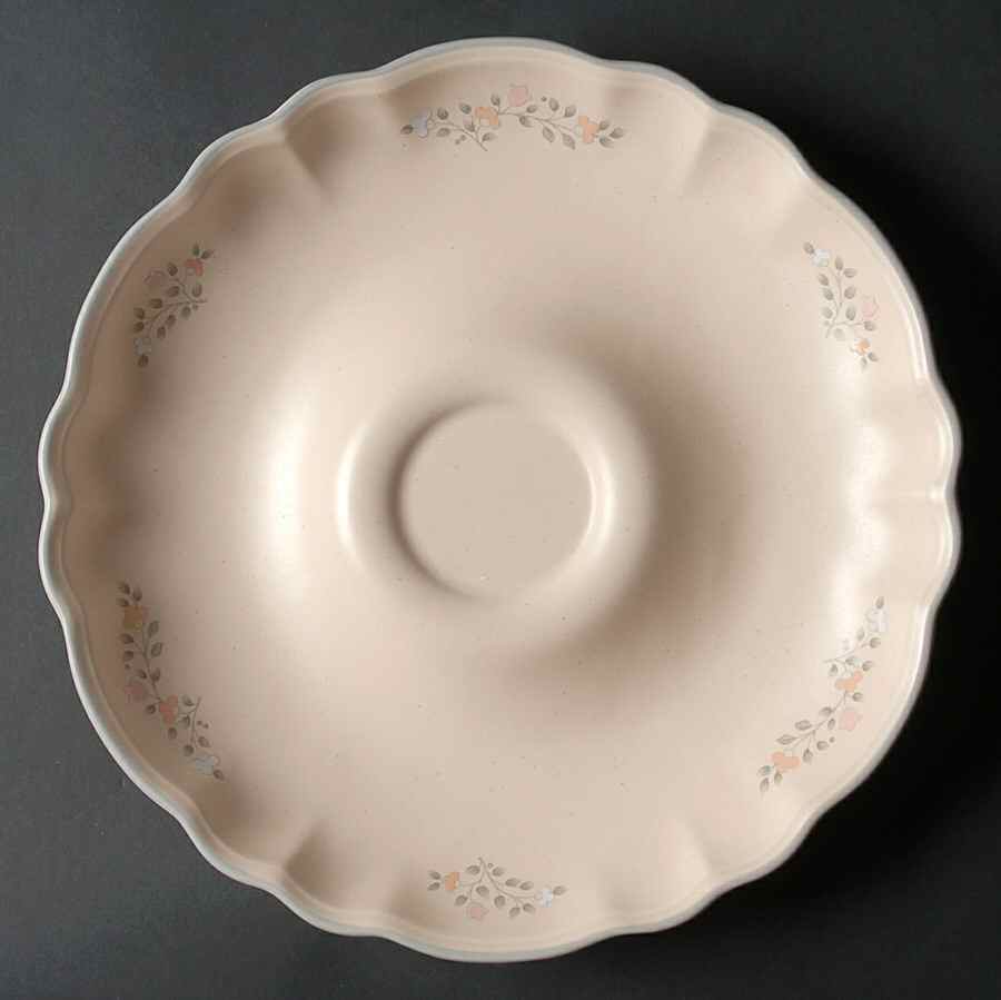Remembrance Chip Bowl/Plate for Chip & Dip Set by Pfaltzgraff-1