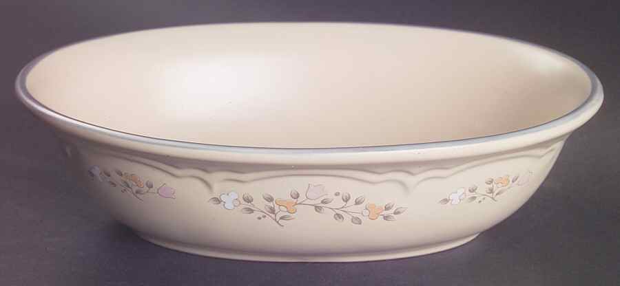 Remembrance 8" Oval Vegetable Bowl by Pfaltzgraff-1