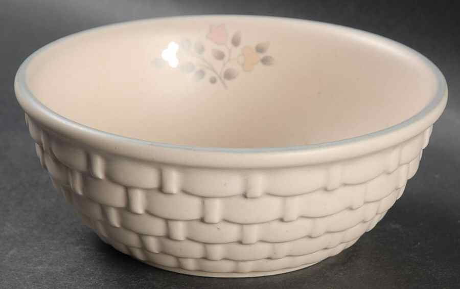 Remembrance Small Wicker Trim Bowl by Pfaltzgraff-1