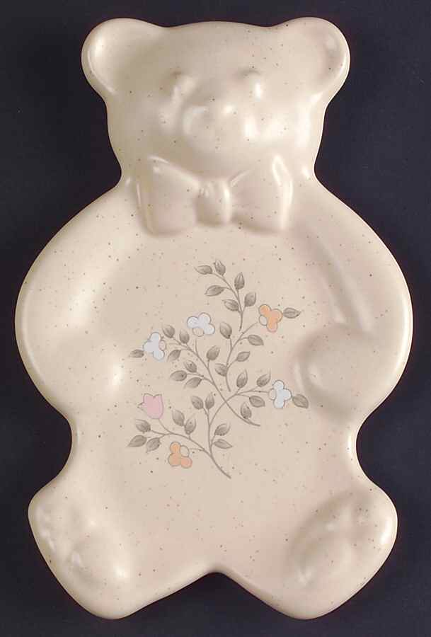 Remembrance Teddy Spoon Holder by Pfaltzgraff-1