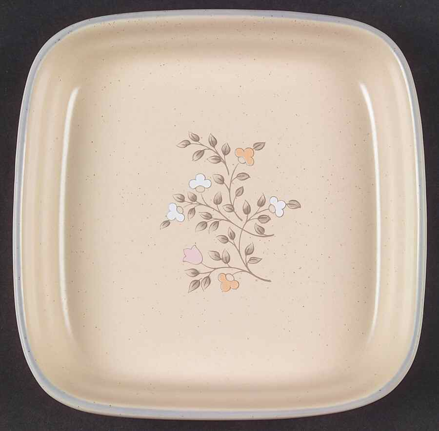 Remembrance Individual Square Sandwich Server by Pfaltzgraff-1