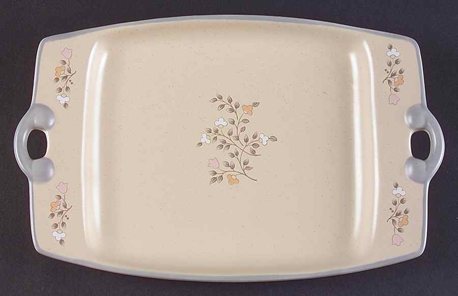 Remembrance 10" Rectangular Serving Platter by Pfaltzgraff-1