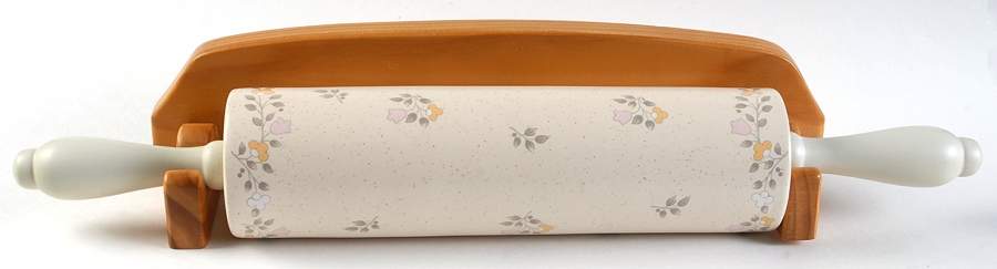 Remembrance Rolling Pin W/Wood Wall Hanger by Pfaltzgraff-1