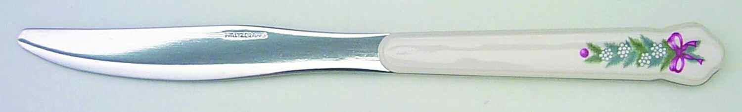 Red Ribbons Small Dinner Knife by Pfaltzgraff-1