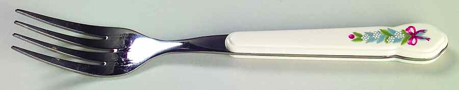 Red Ribbons Individual Salad Fork by Pfaltzgraff-1