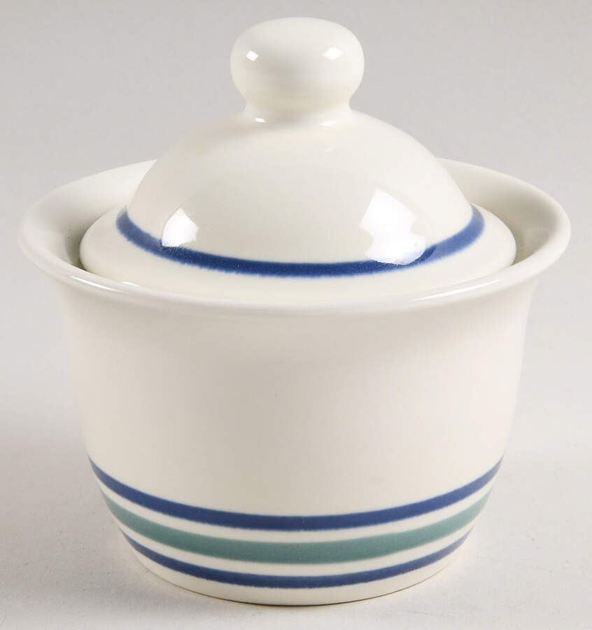 Riverview Sugar Bowl & Lid by Pfaltzgraff-1