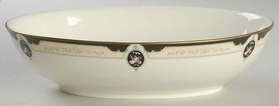 Royal Onyx 10" Oval Vegetable Bowl by Pfaltzgraff-1
