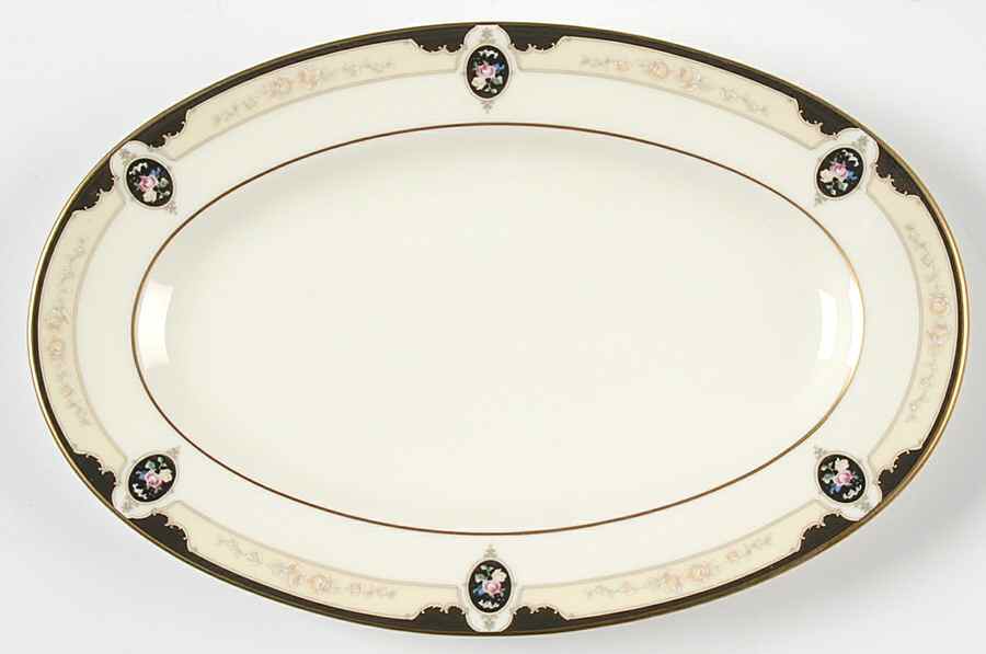 Royal Onyx Relish/Butter Tray by Pfaltzgraff-1
