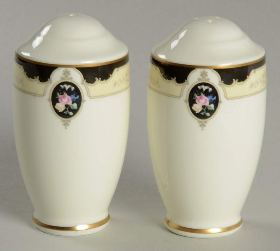 Royal Onyx Salt & Pepper Set by Pfaltzgraff-1