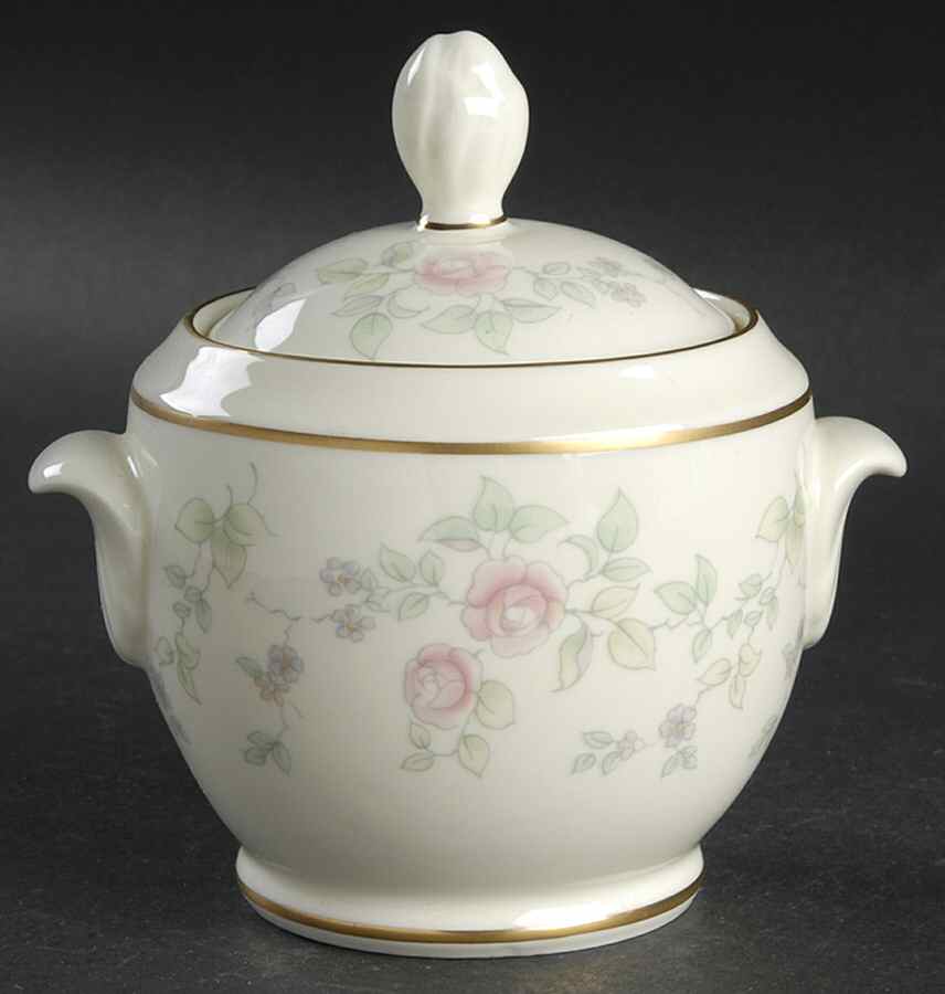 Rosemont Sugar Bowl & Lid by Pfaltzgraff-1